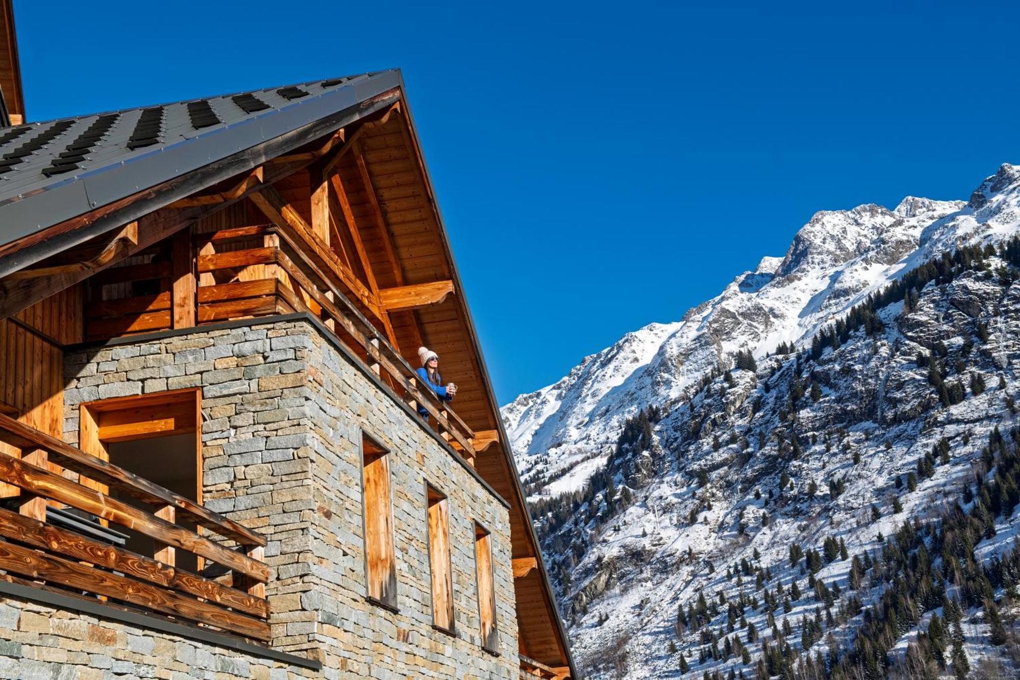 Residence Goelia Le Crystal Vaujany Bagian luar foto