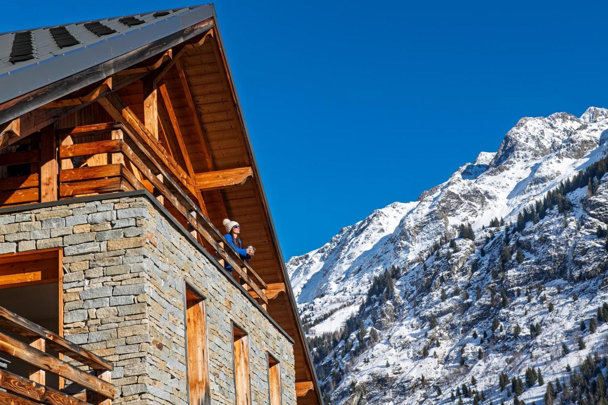 Residence Goelia Le Crystal Vaujany Bagian luar foto