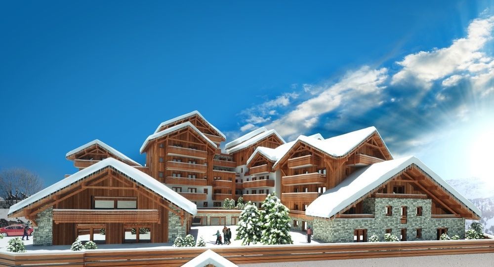Residence Goelia Le Crystal Vaujany Bagian luar foto